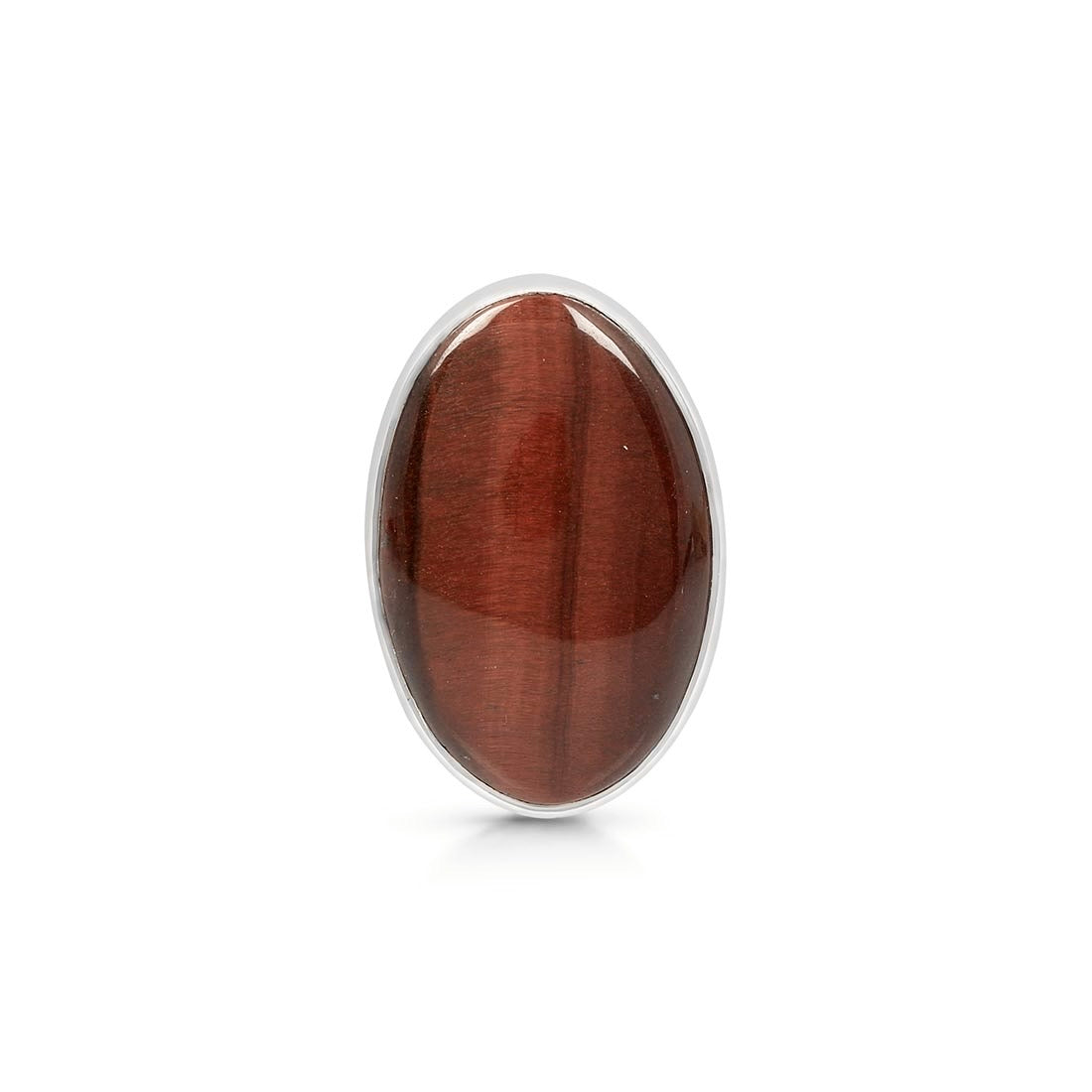 Red Tiger Eye Adjustable Ring-(RTE-R-30.)