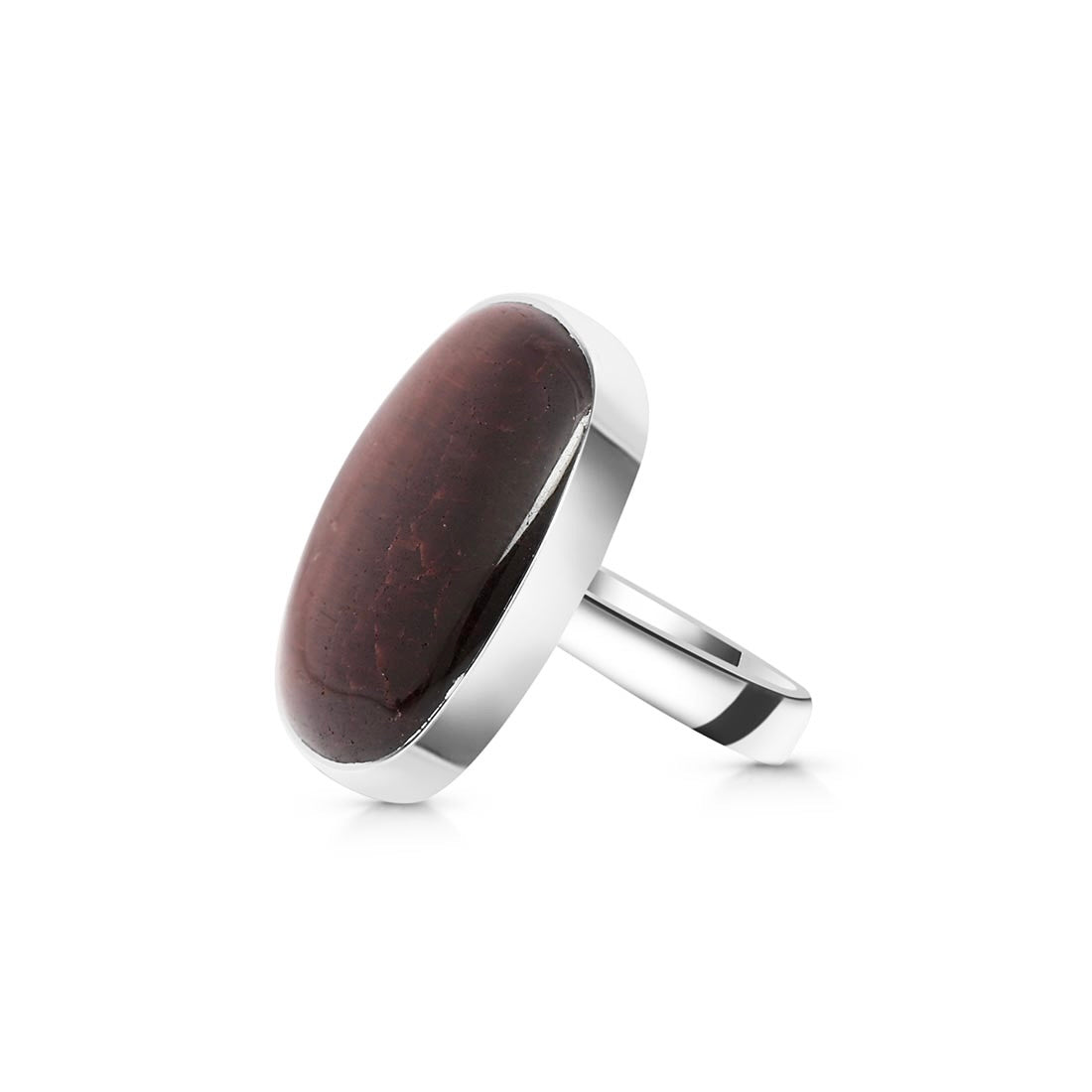 Red Tiger Eye Adjustable Ring-(RTE-R-31.)