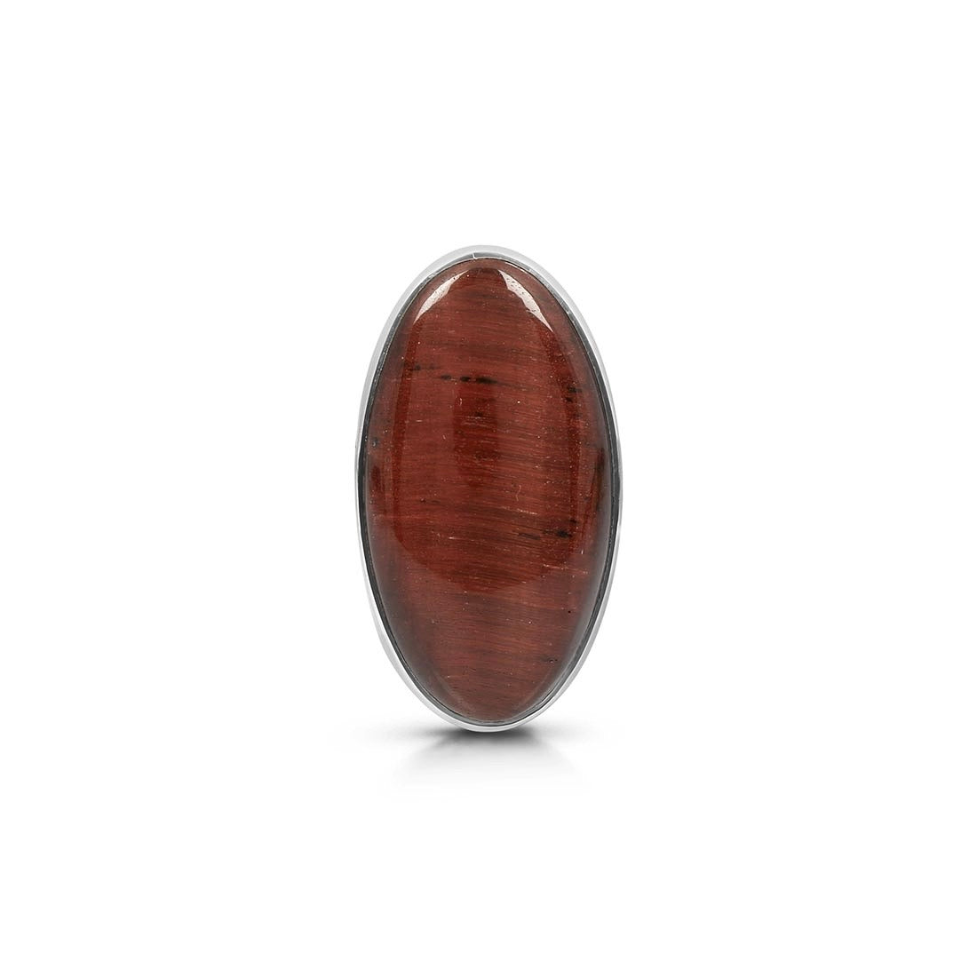 Red Tiger Eye Adjustable Ring-(RTE-R-32.)