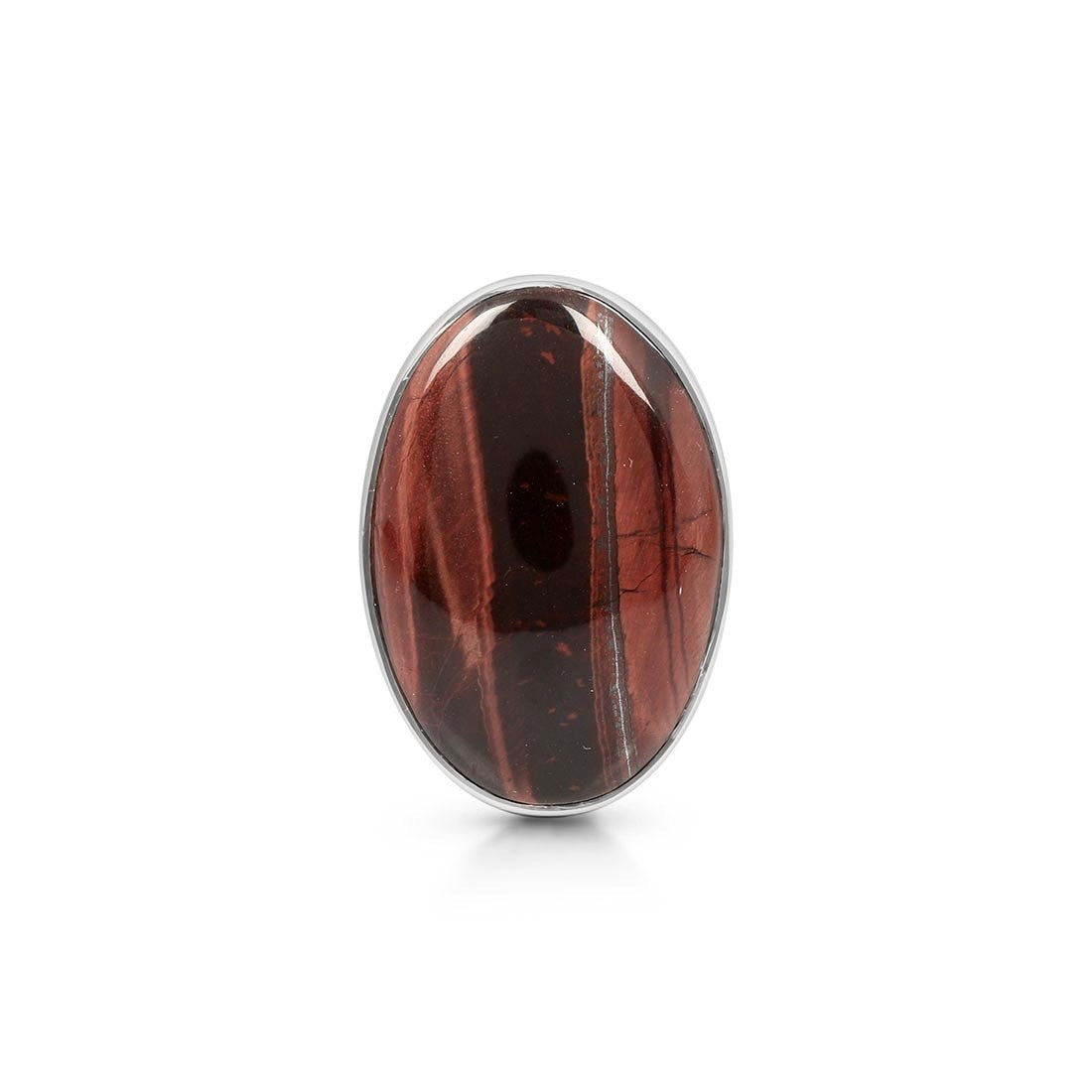 Red Tiger Eye Adjustable Ring-(RTE-R-6.)