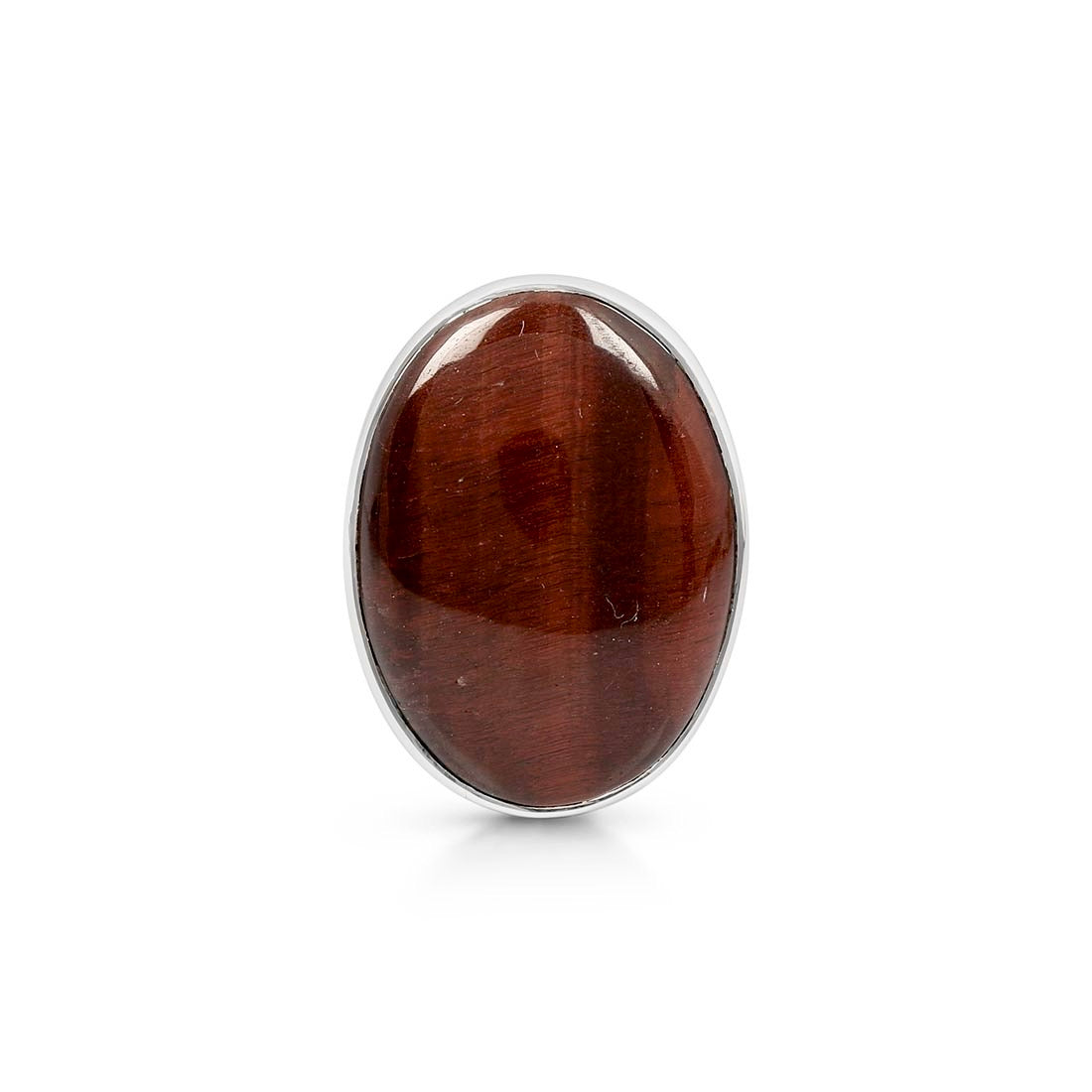 Red Tiger Eye Adjustable Ring-(RTE-R-7.)