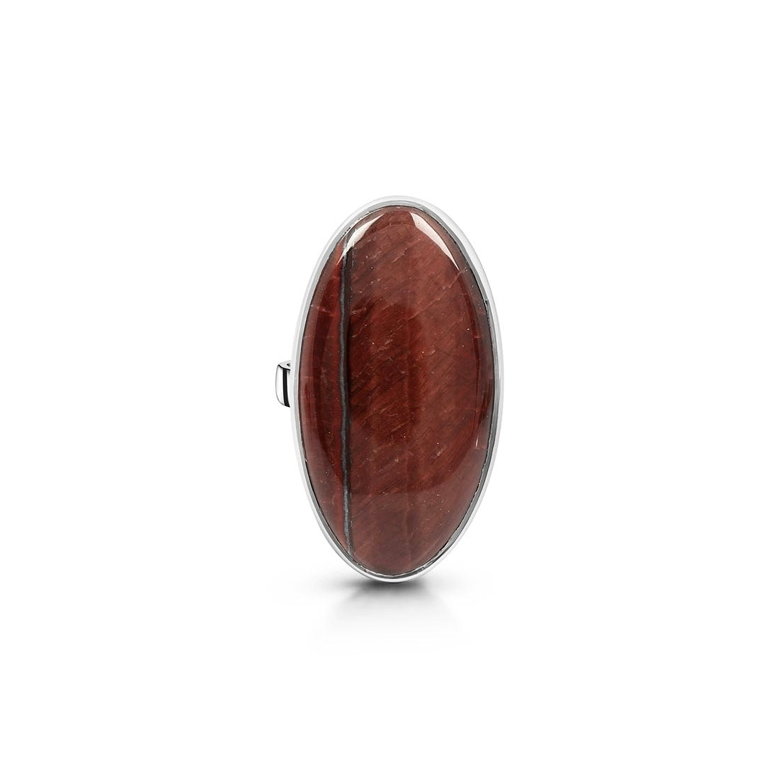 Red Tiger Eye Adjustable Ring-(RTE-R-9.)