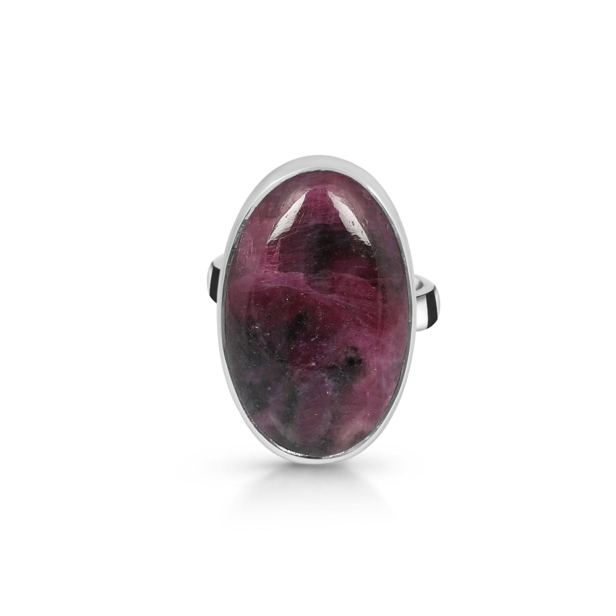 Pink Ruby Zoisite Adjustable Ring-(RZS-R-1.)