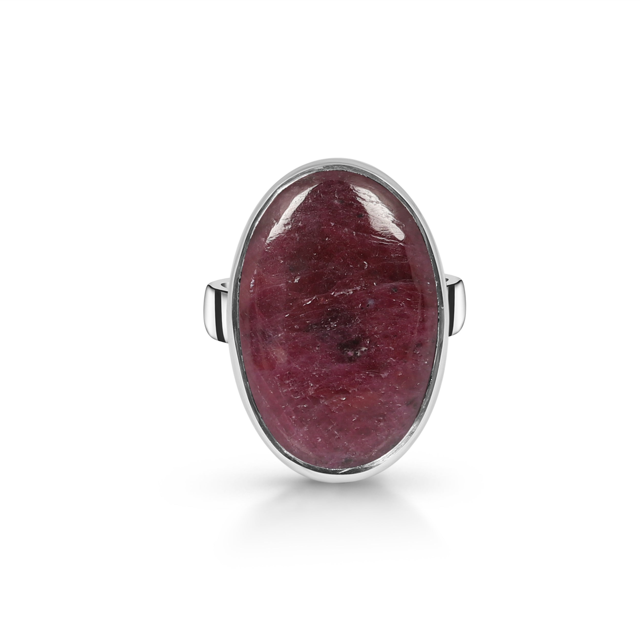 Pink Ruby Zoisite Adjustable Ring-(RZS-R-10.)