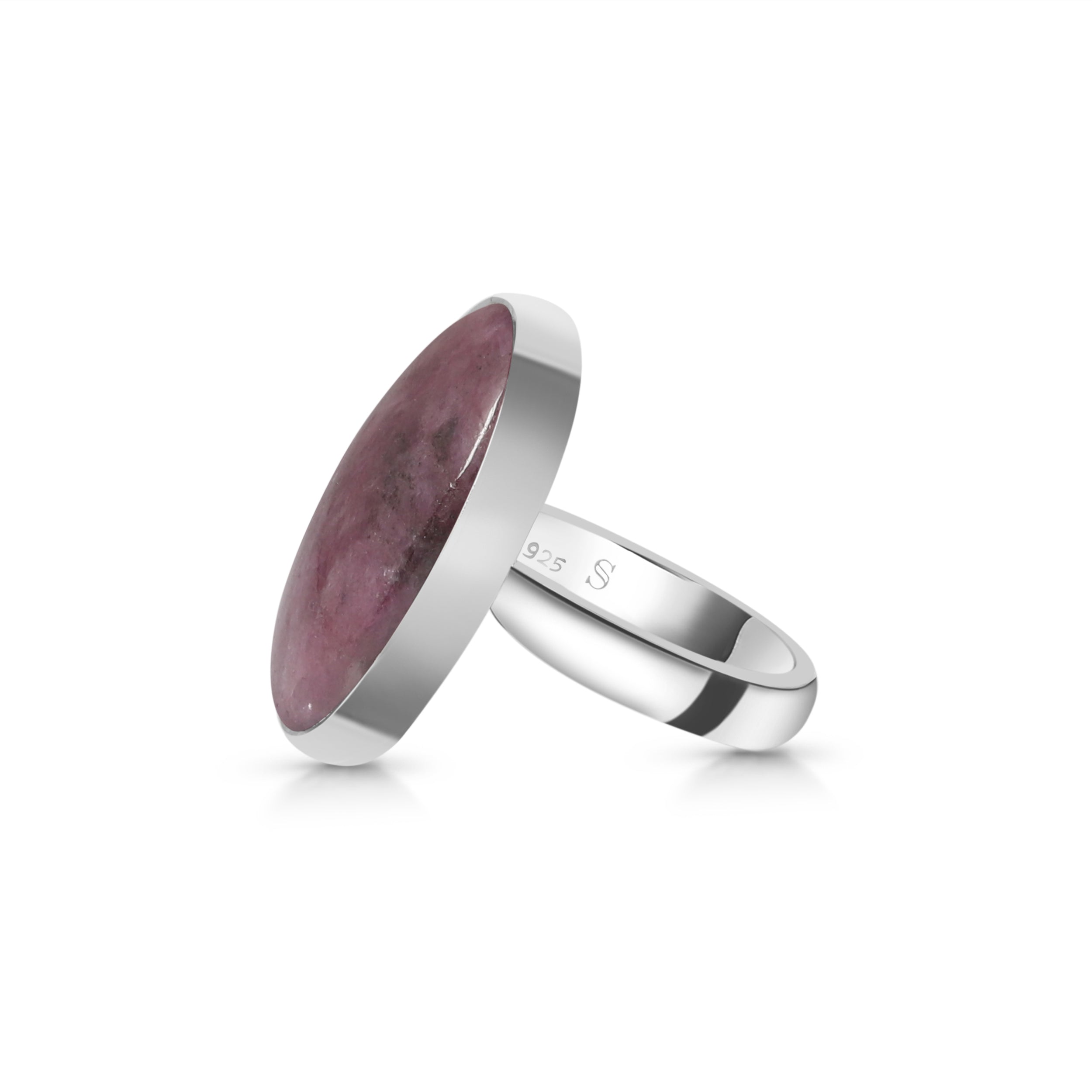 Pink Ruby Zoisite Adjustable Ring-(RZS-R-14.)