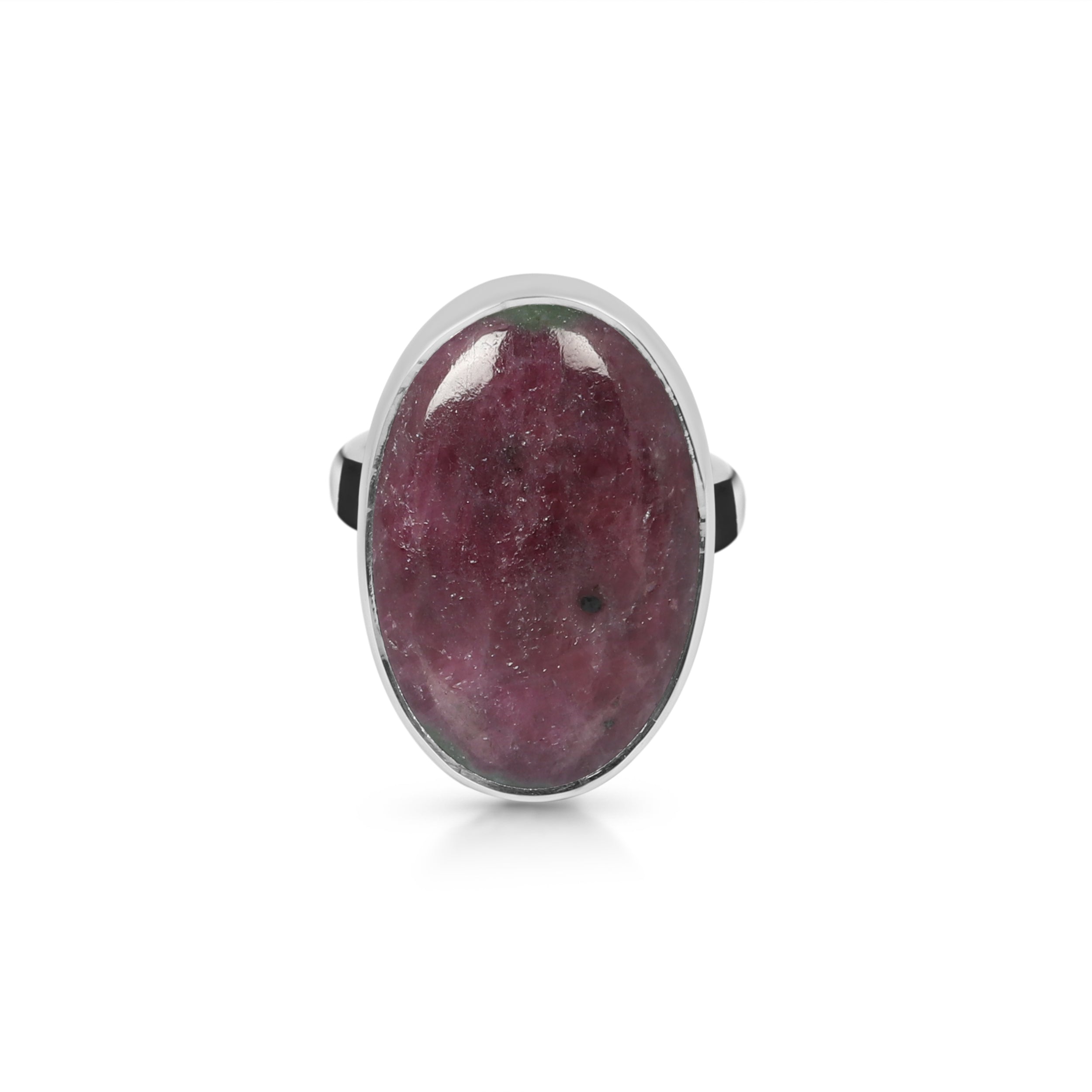 Pink Ruby Zoisite Adjustable Ring-(RZS-R-17.)