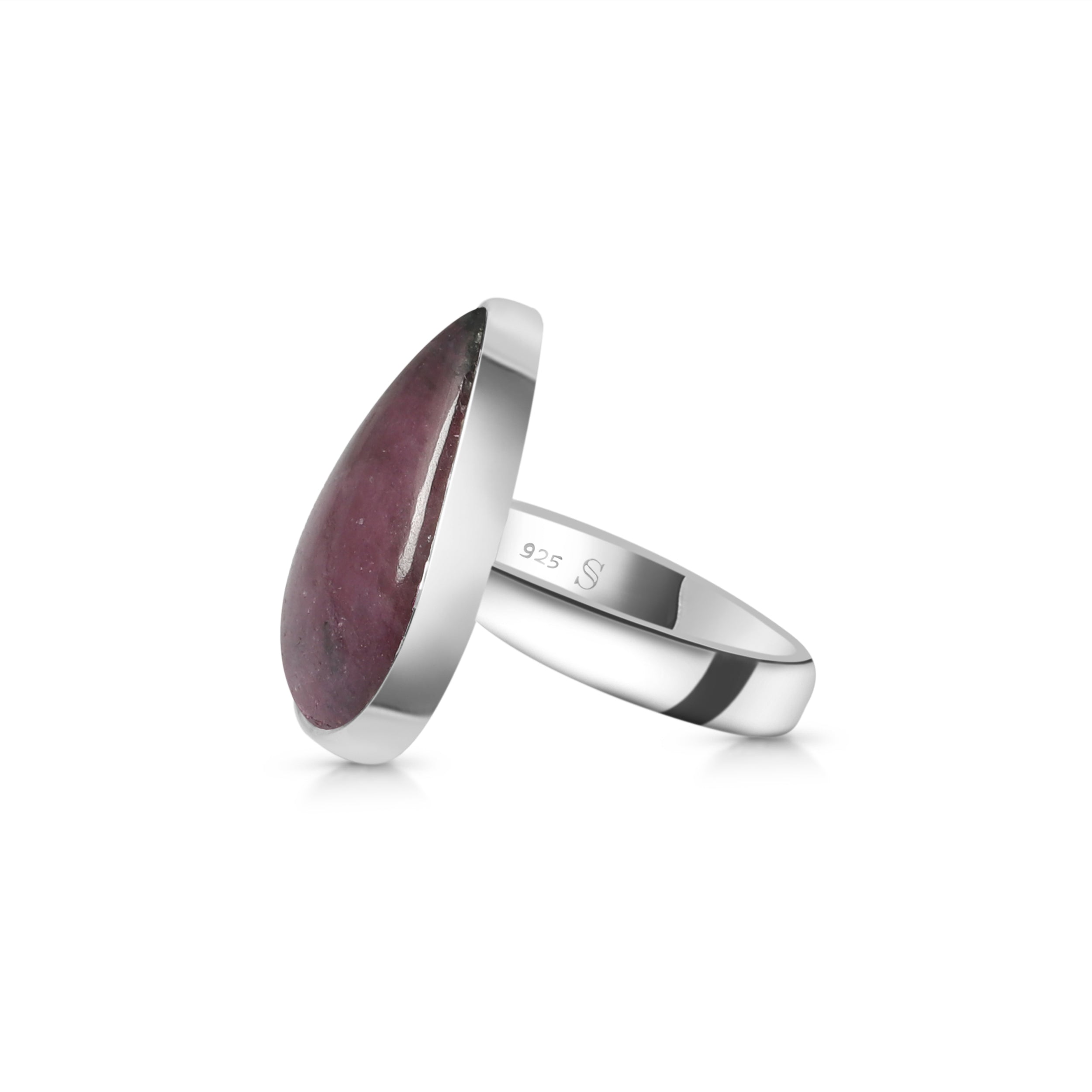 Pink Ruby Zoisite Adjustable Ring-(RZS-R-25.)