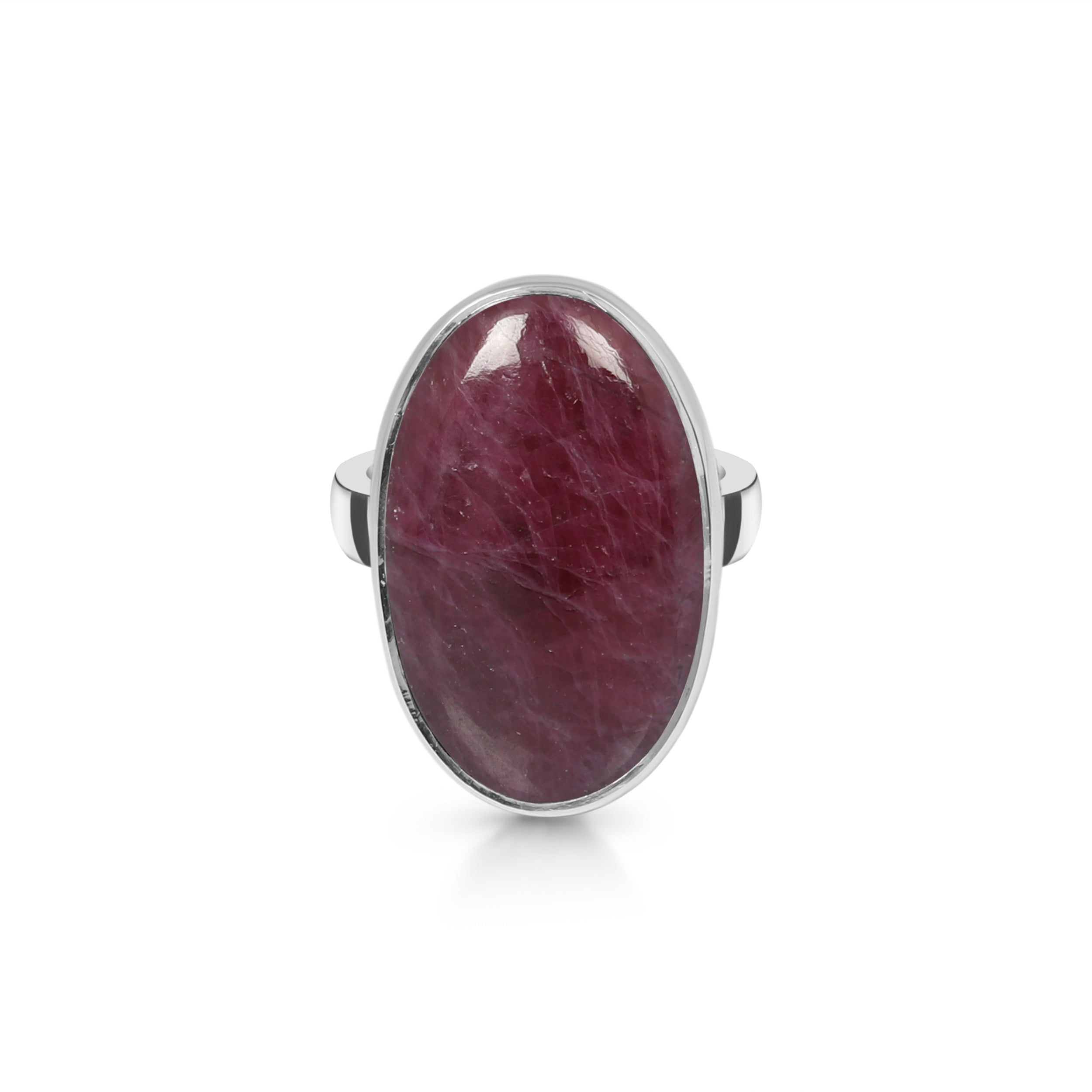 Pink Ruby Zoisite Adjustable Ring-(RZS-R-28.)