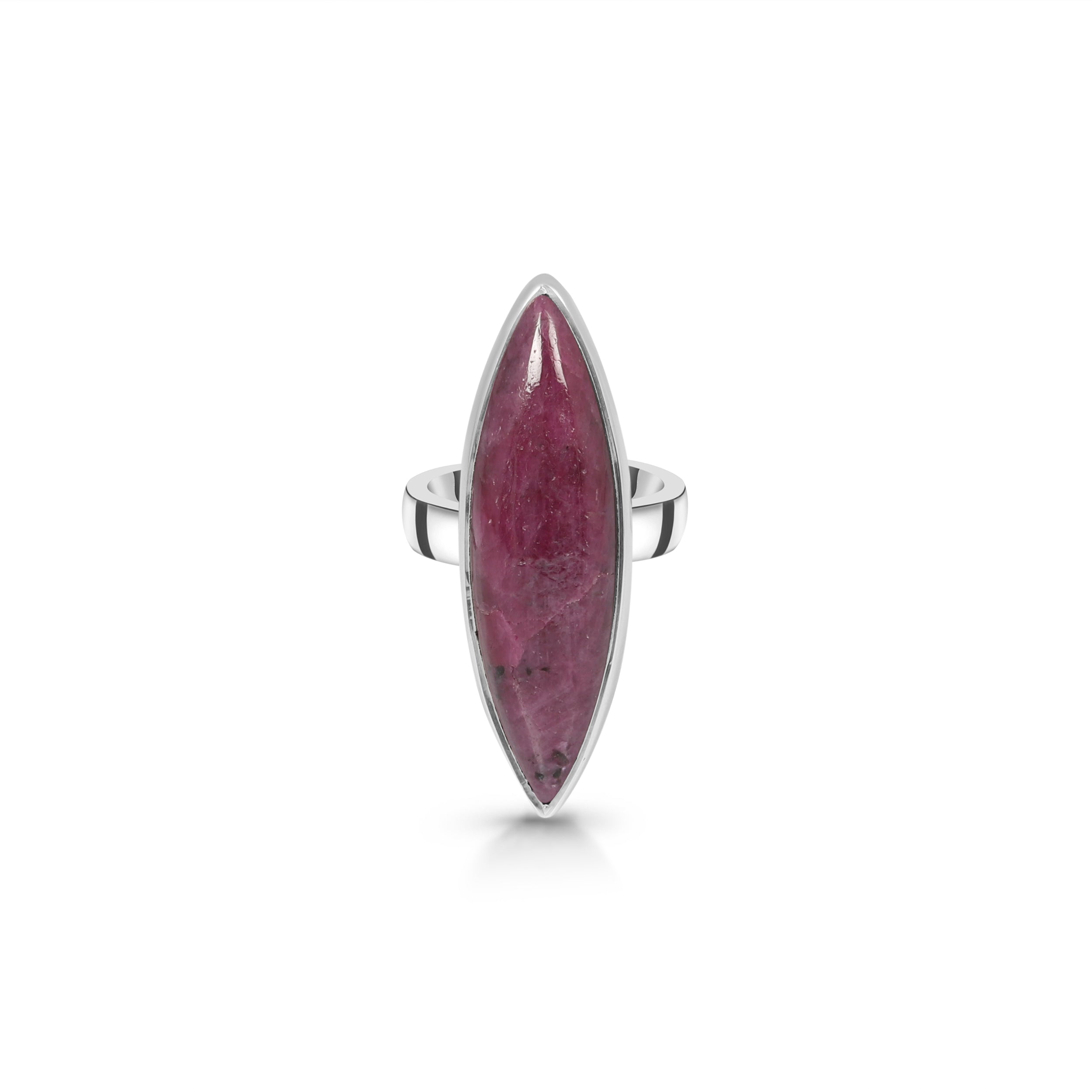 Pink Ruby Zoisite Adjustable Ring-(RZS-R-30.)