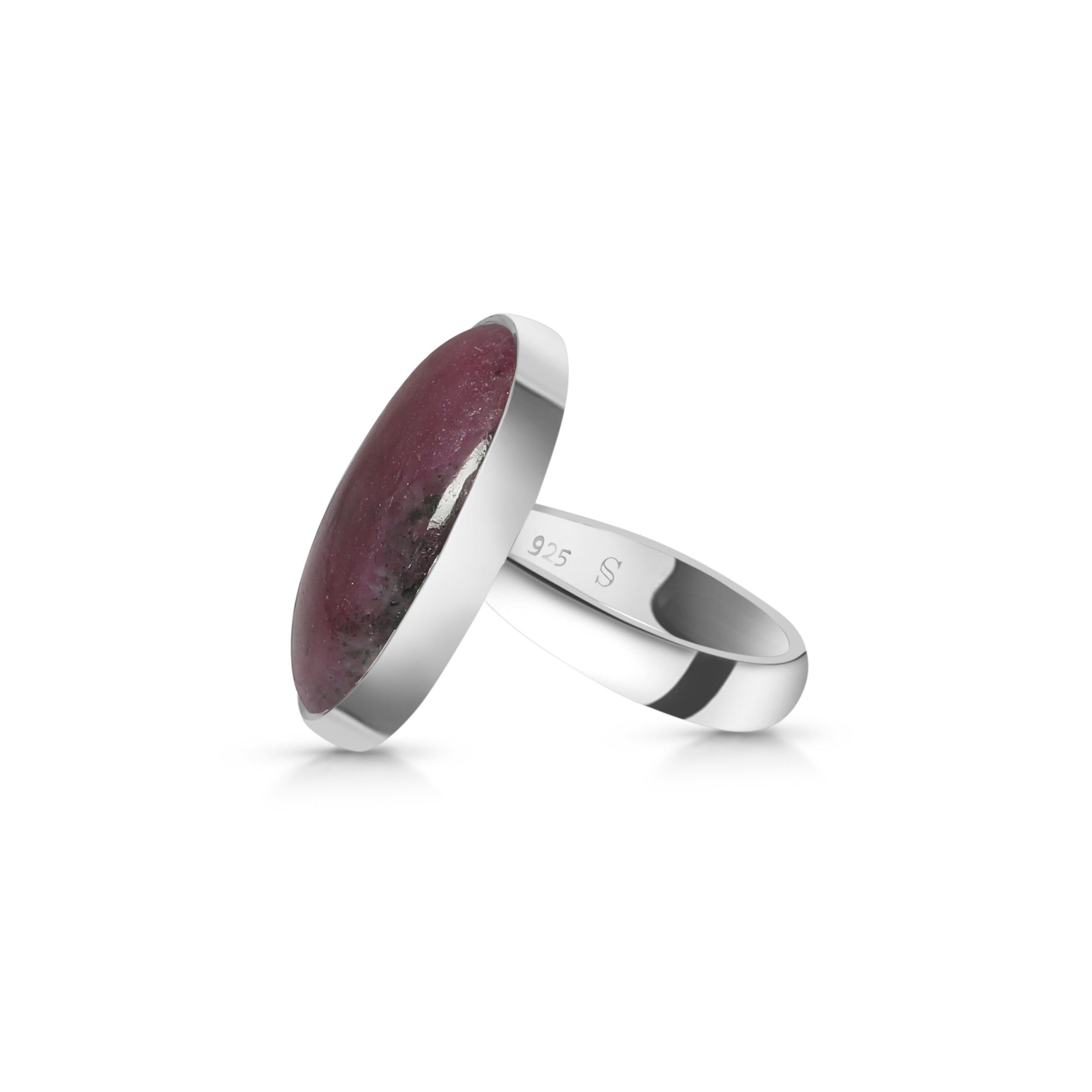 Pink Ruby Zoisite Adjustable Ring-(RZS-R-31.)