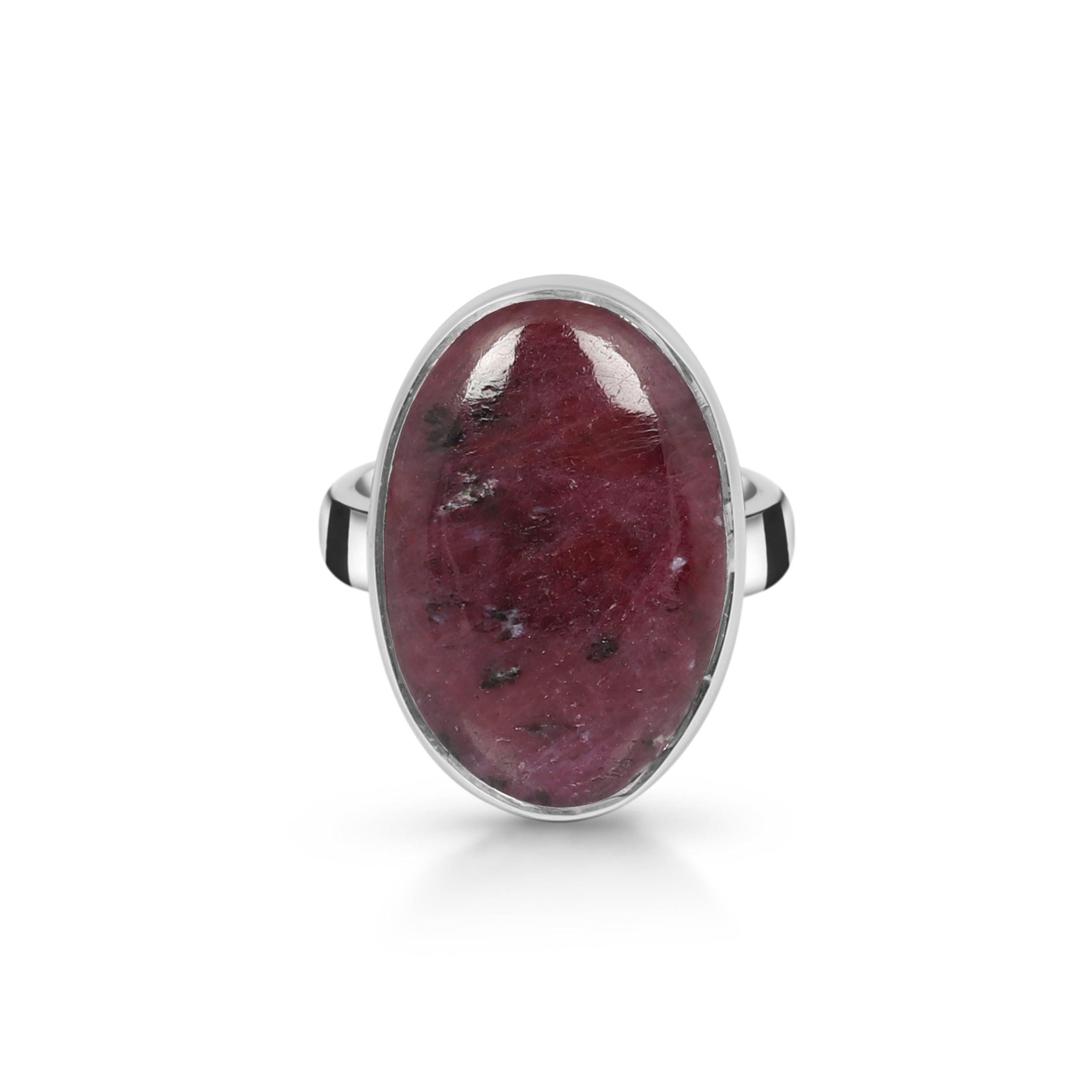 Pink Ruby Zoisite Adjustable Ring-(RZS-R-34.)