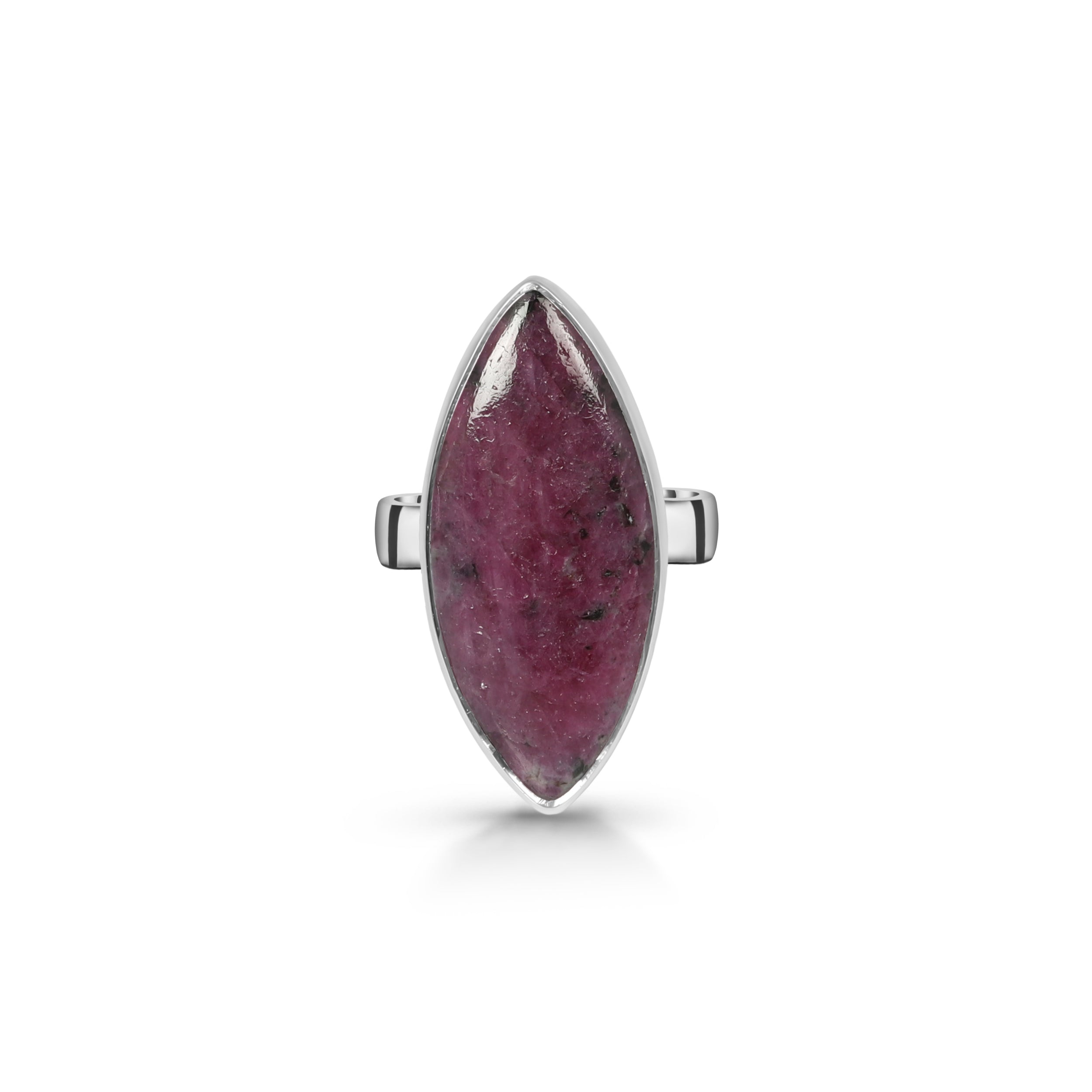 Pink Ruby Zoisite Adjustable Ring-(RZS-R-5.)