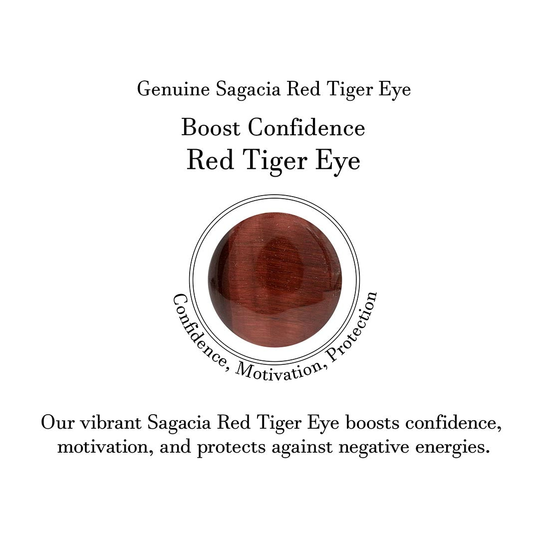 Red Tiger Eye Adjustable Ring-(RTE-R-25.)