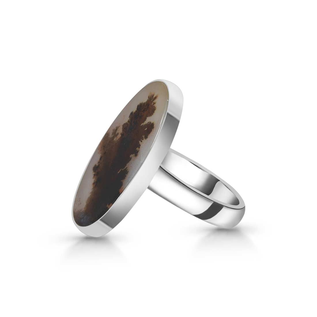 Scenic Agate Adjustable Ring-(SCA-R-18.)