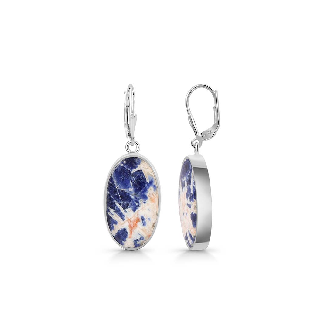 Sodalite Earring-(SDL-E-18.)