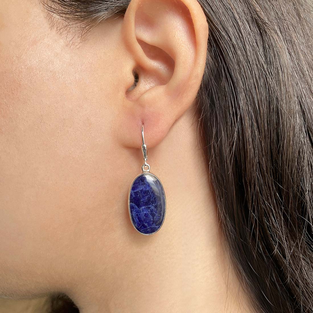 Sodalite Earring-(SDL-E-27.)