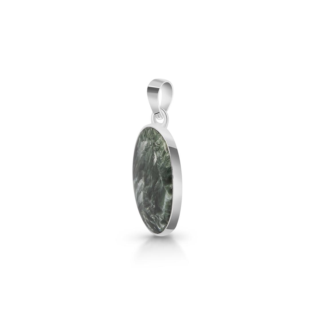 Seraphinite Pendant-(SER-P-11.)