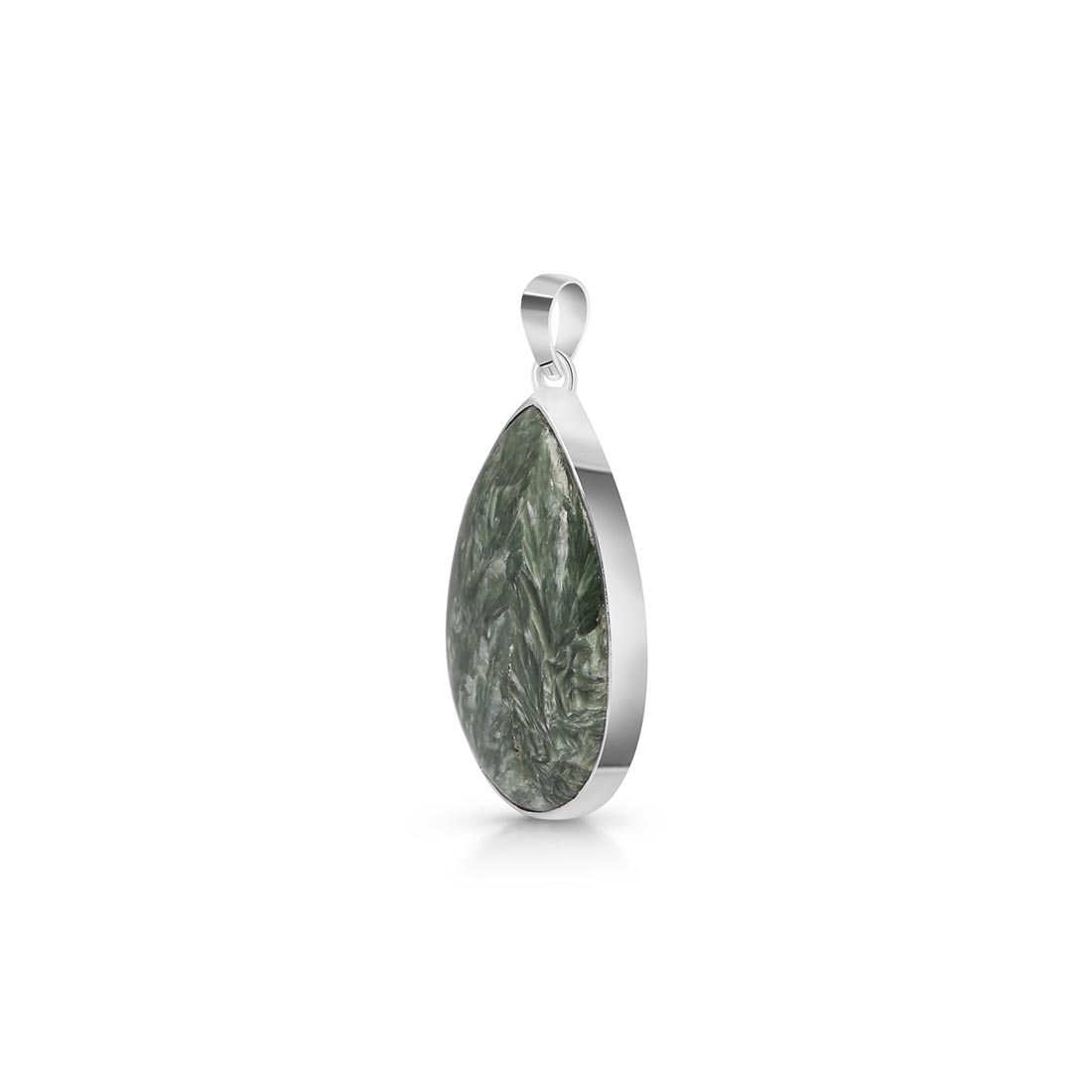 Seraphinite Pendant-(SER-P-13.)