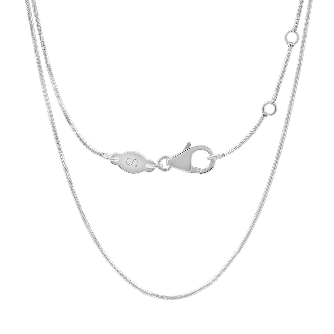 Snake Silver Chain-(SN-CMR-35)