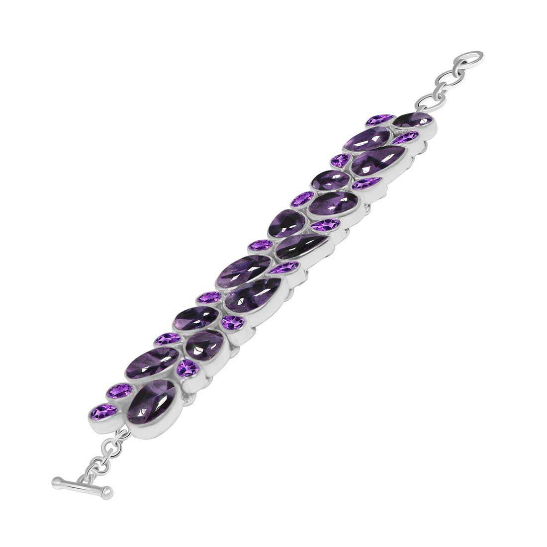 Star Amethyst Bracelet-(STA-B-1.)