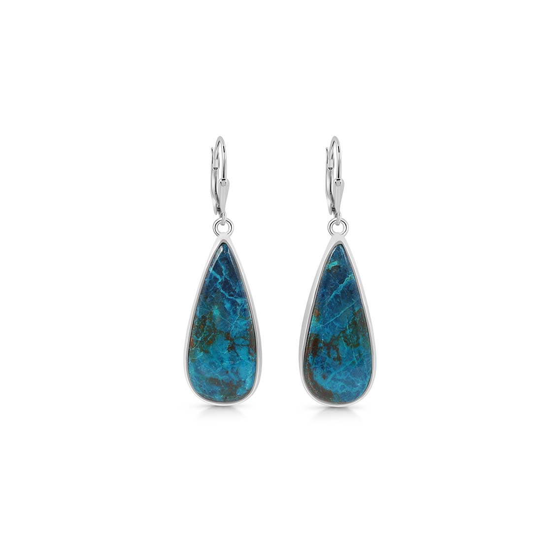 Shattuckite Earring-(STK-E-11.)