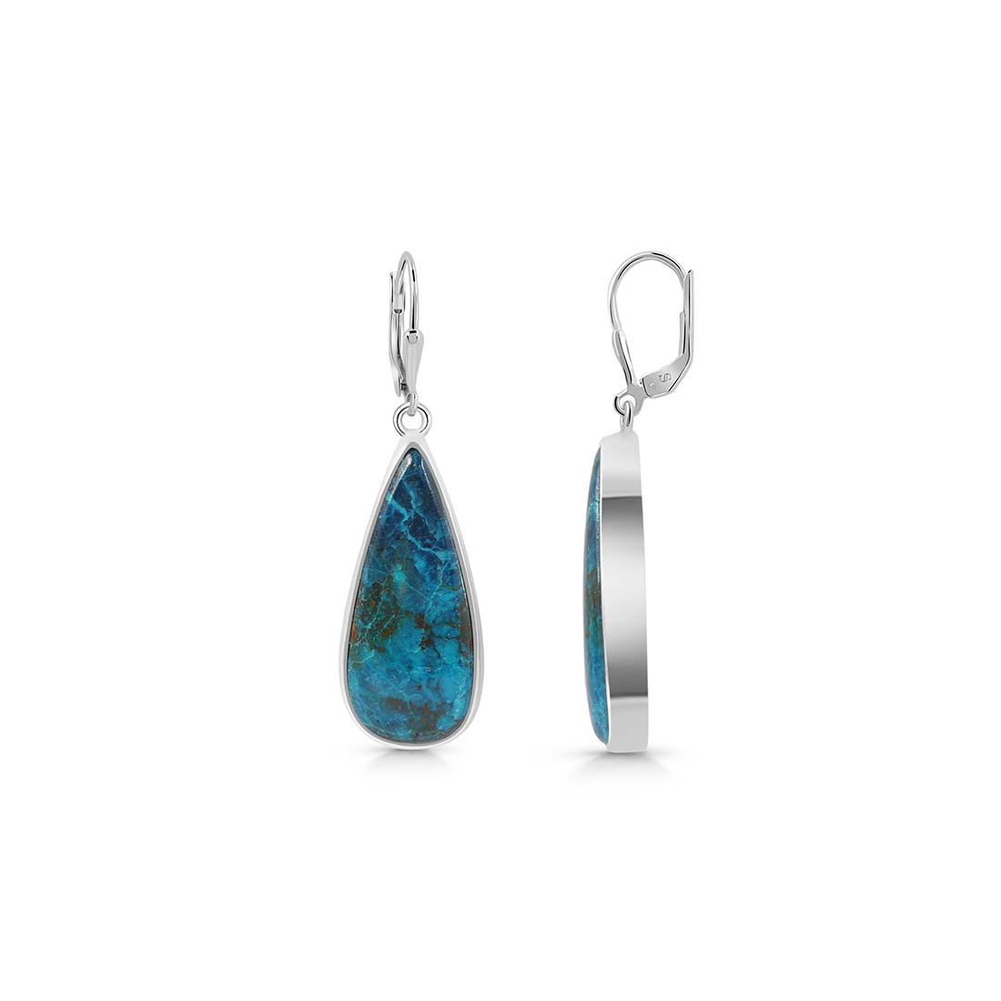 Shattuckite Earring-(STK-E-11.)