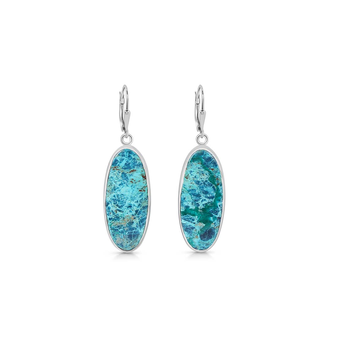 Shattuckite Earring-(STK-E-13.)