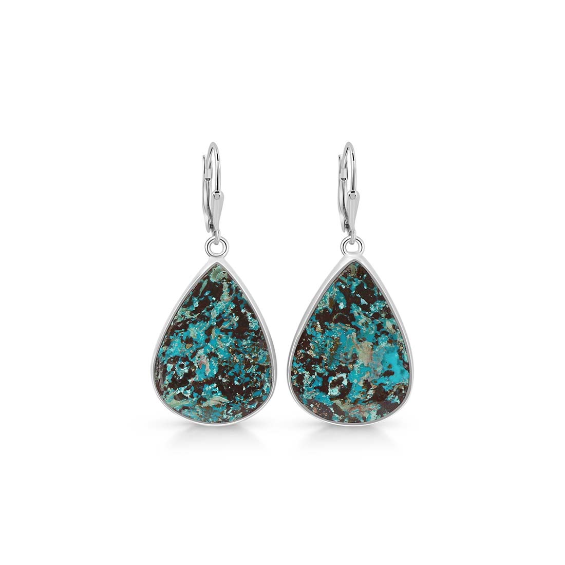 Shattuckite Earring-(STK-E-14.)