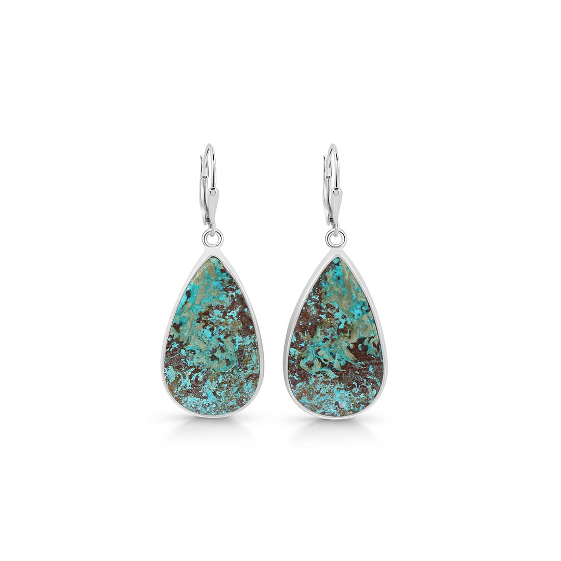 Shattuckite Earring-(STK-E-15.)