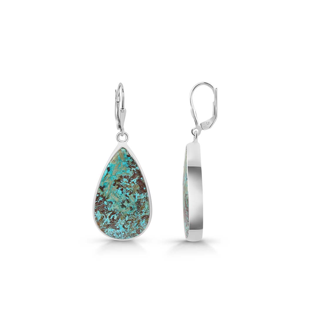 Shattuckite Earring-(STK-E-15.)