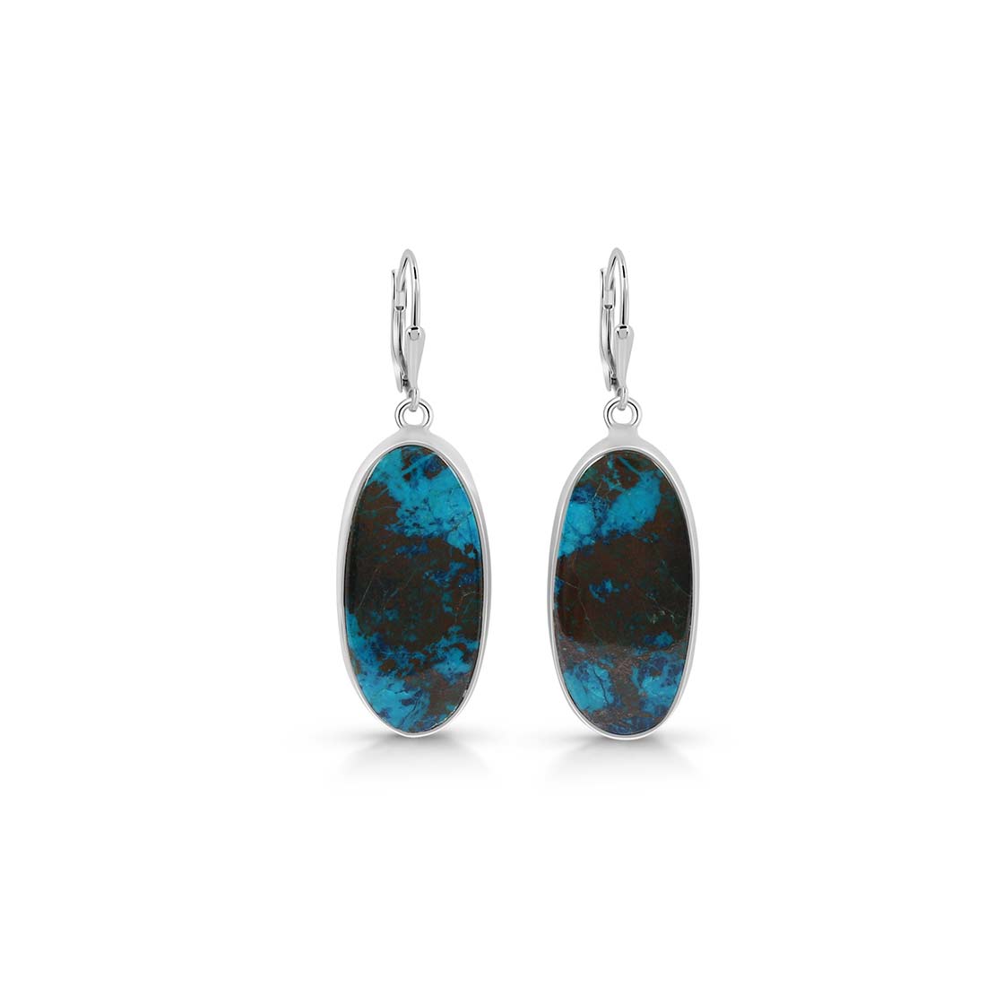 Shattuckite Earring-(STK-E-16.)