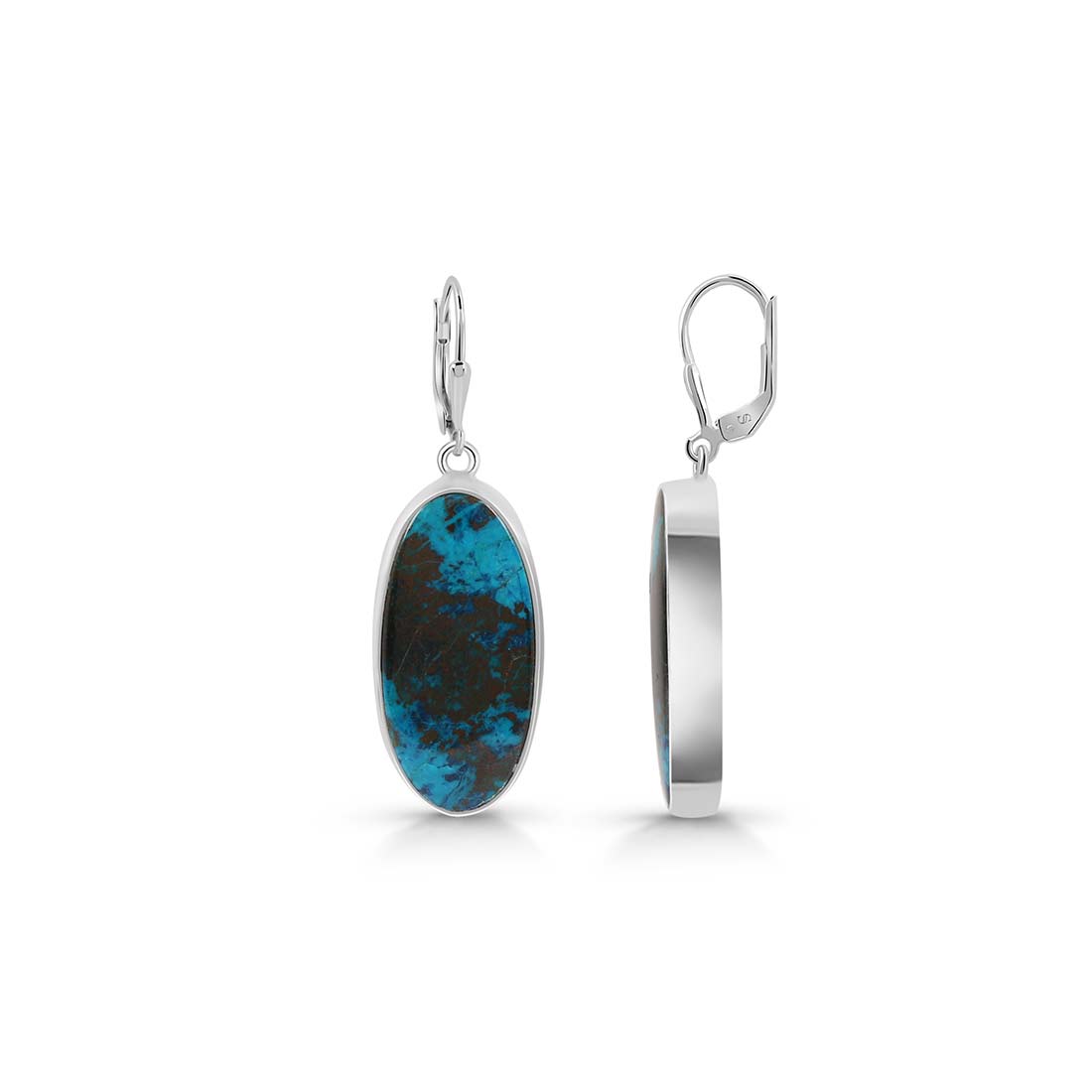 Shattuckite Earring-(STK-E-16.)