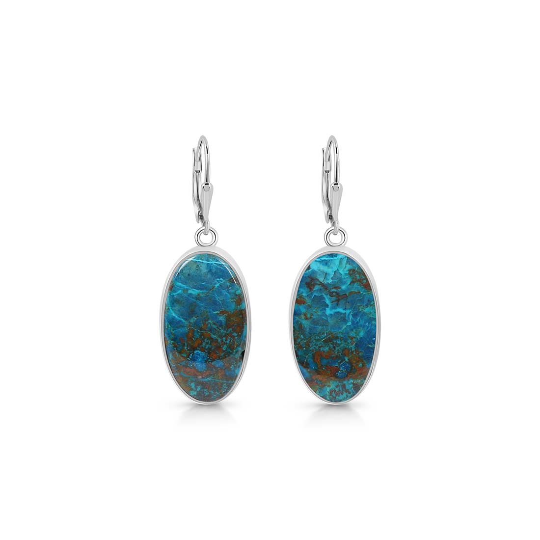 Shattuckite Earring-(STK-E-2.)