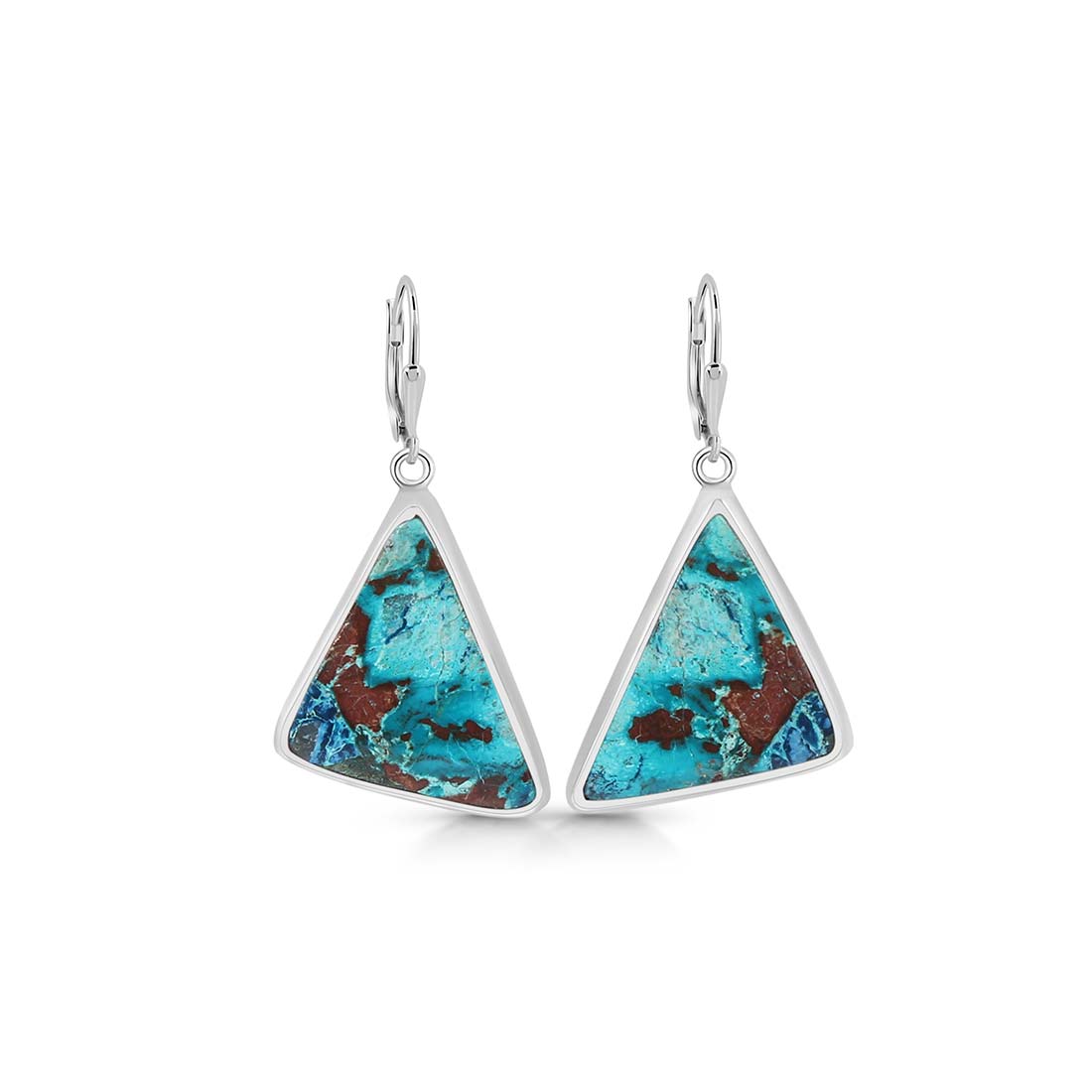 Shattuckite Earring-(STK-E-3.)