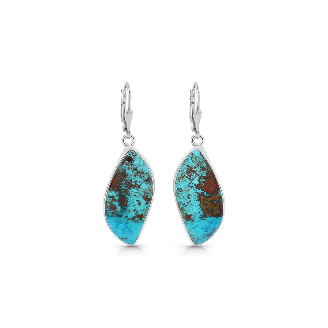 Shattuckite Earring-(STK-E-5.)