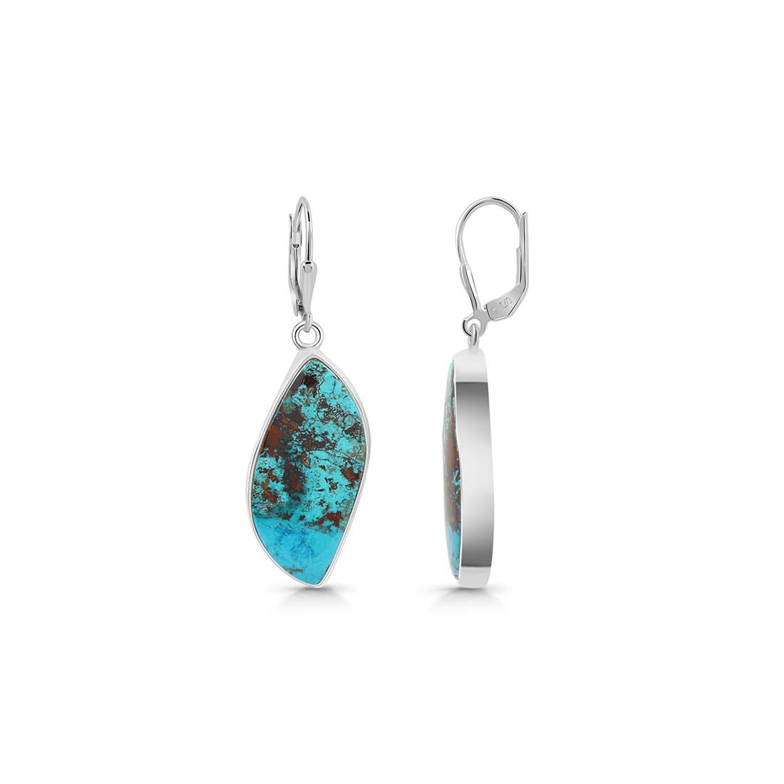 Shattuckite Earring-(STK-E-5.)