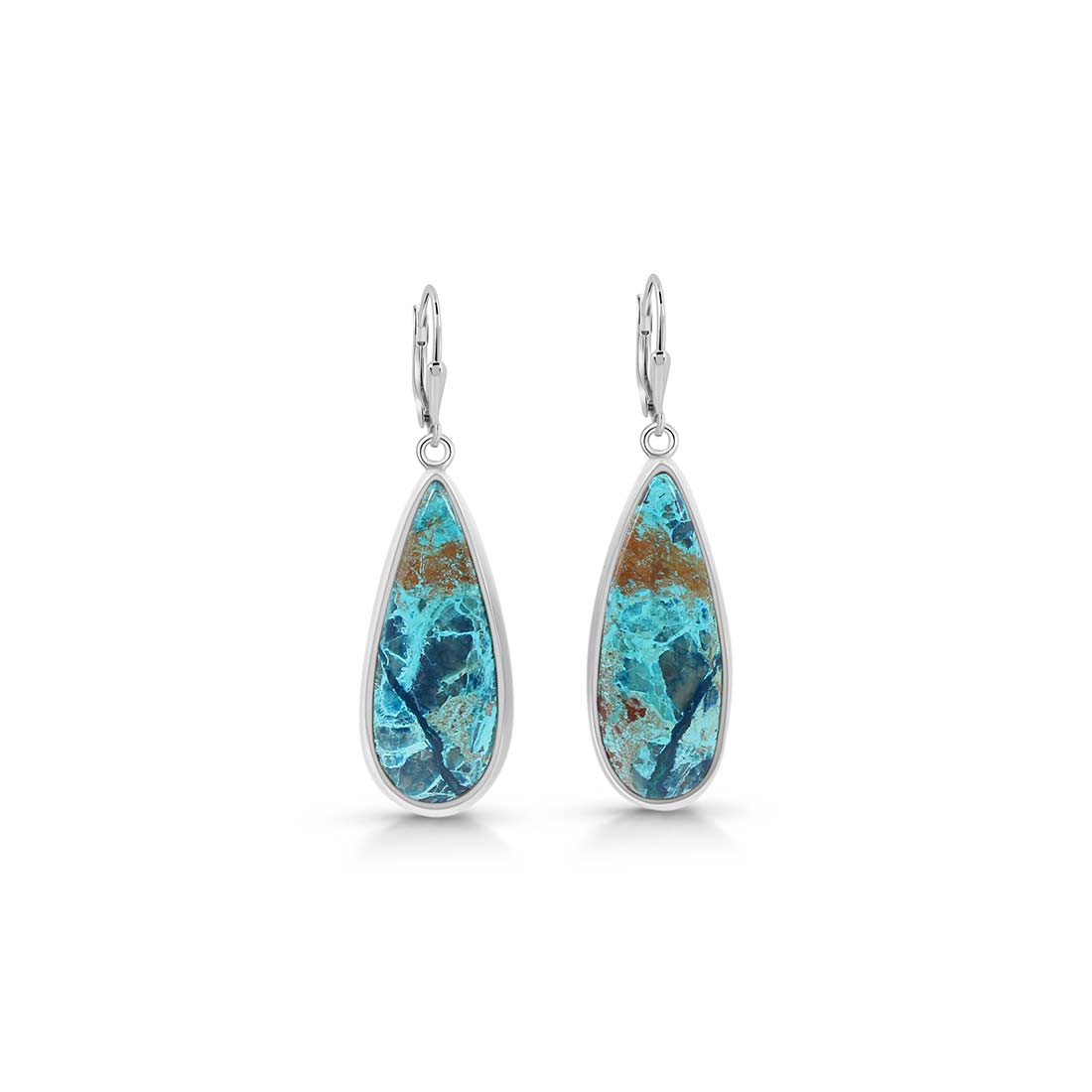 Shattuckite Earring-(STK-E-6.)