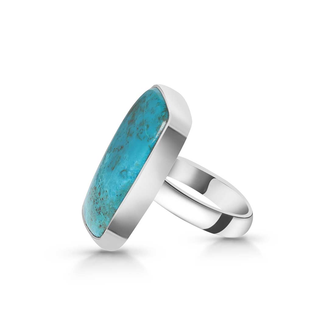 Shattuckite Adjustable Ring -(STK-R-17.)