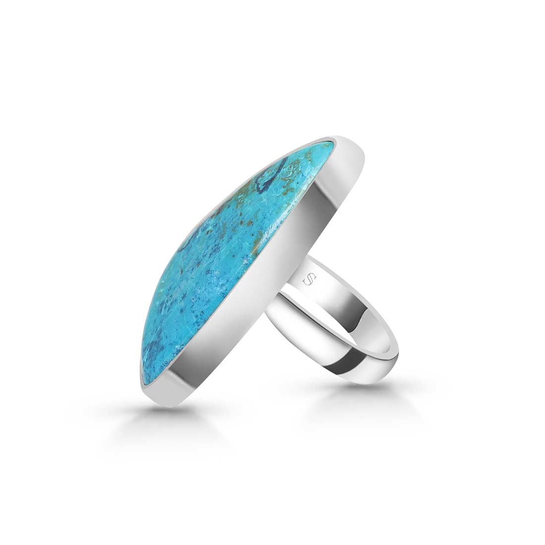 Shattuckite Adjustable Ring -(STK-R-2.)