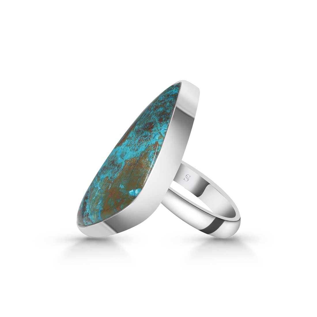 Shattuckite Adjustable Ring -(STK-R-23.)