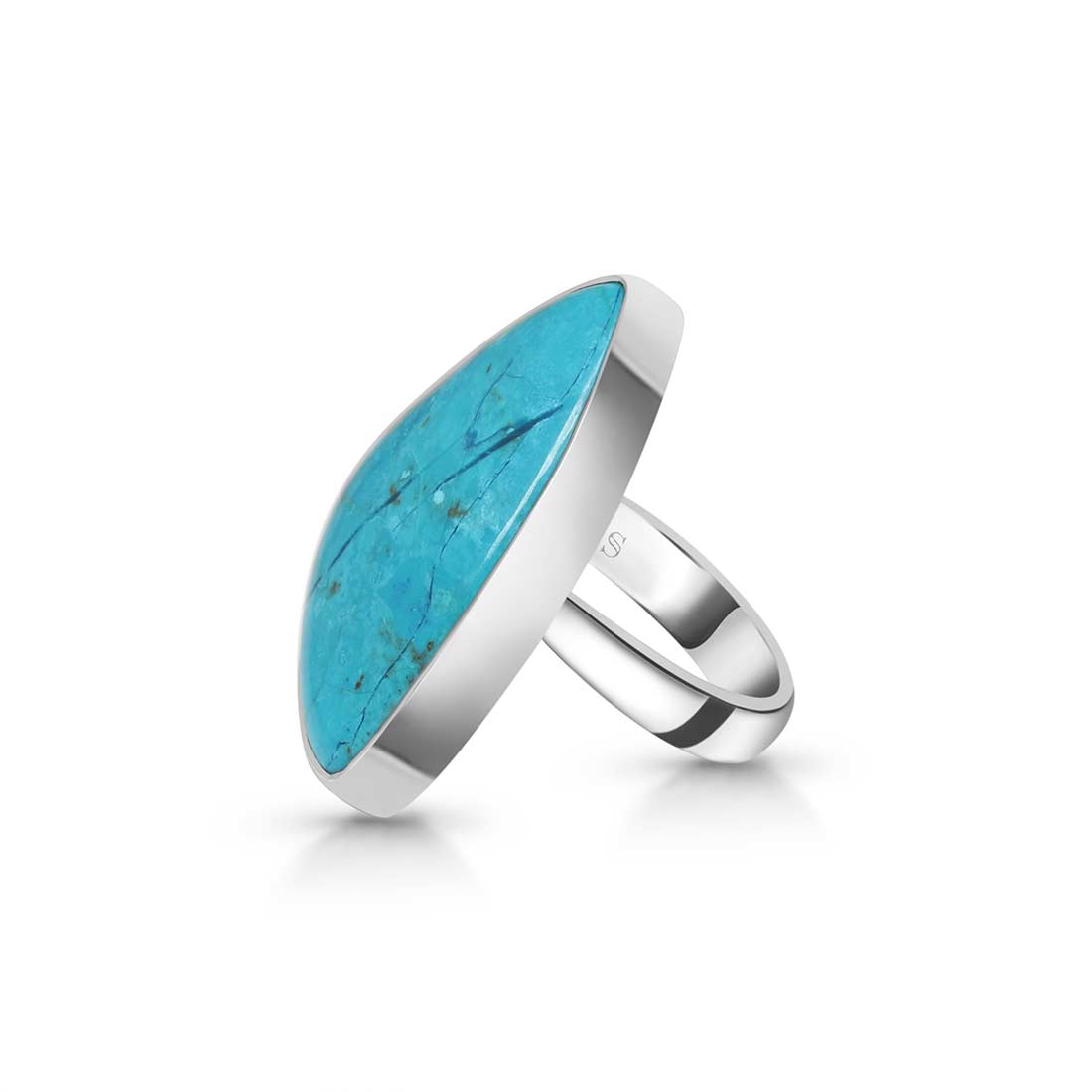 Shattuckite Adjustable Ring -(STK-R-24.)