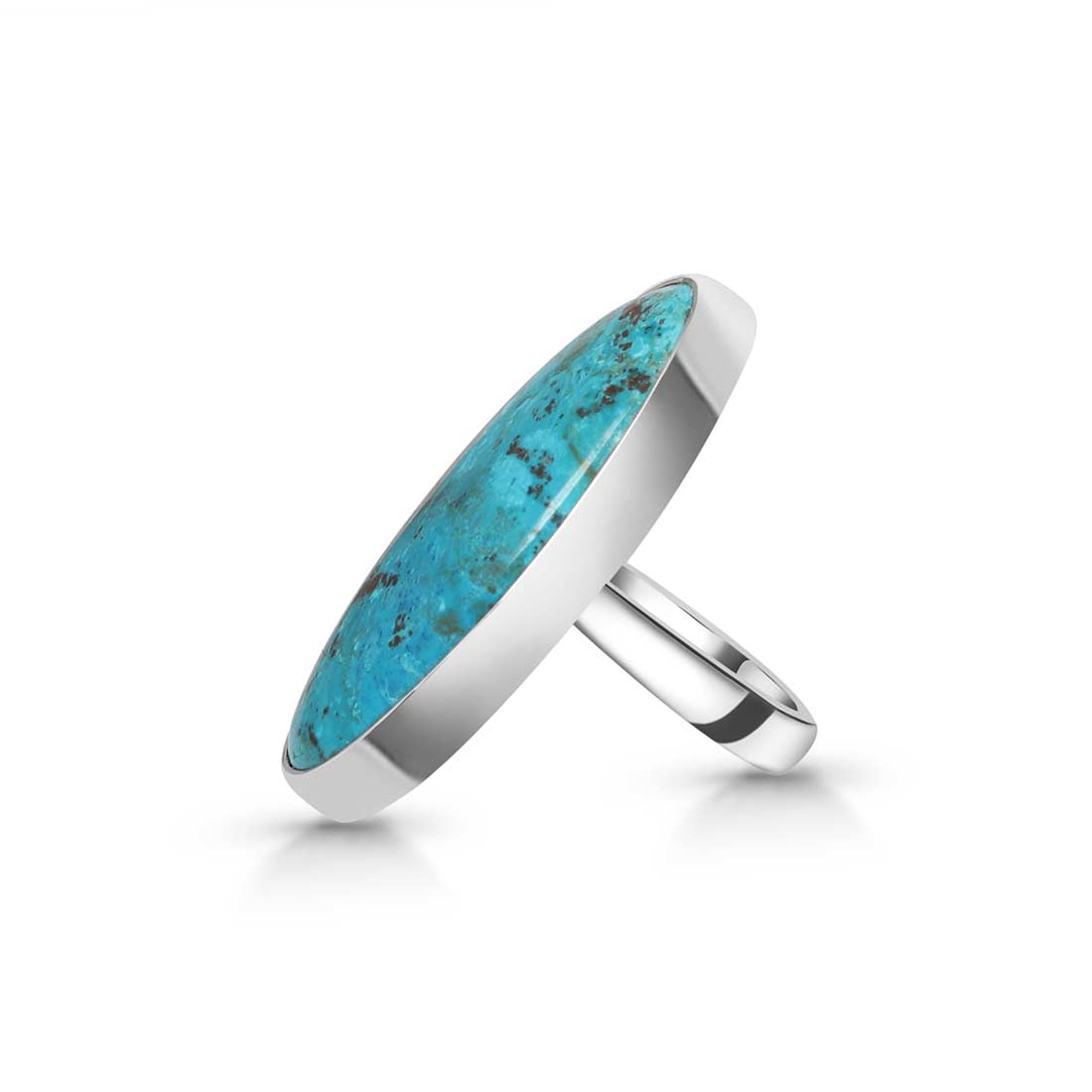 Shattuckite Adjustable Ring -(STK-R-25.)