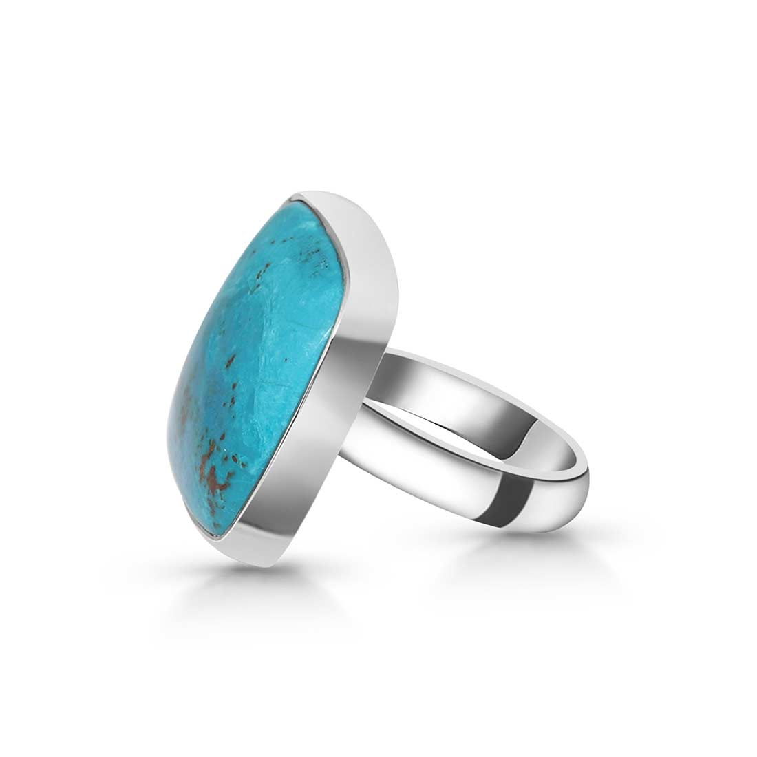 Shattuckite Adjustable Ring -(STK-R-29.)