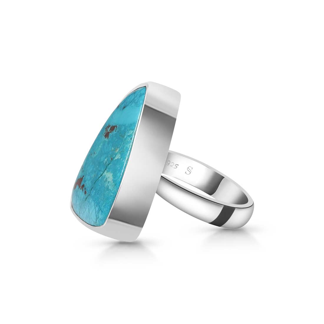 Shattuckite Adjustable Ring -(STK-R-31.)