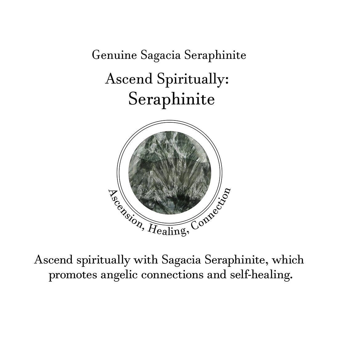 Seraphinite Pendant-(SER-P-9.)