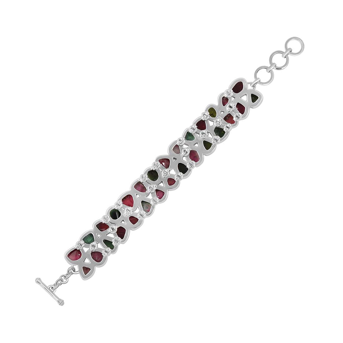 Tourmaline Slice Bracelet-(TRM-B-1)