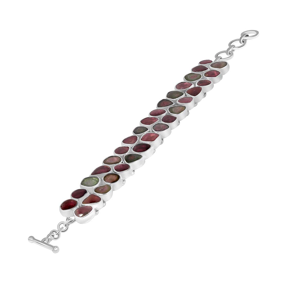 Tourmaline Slice Bracelet-(TRM-B-2)