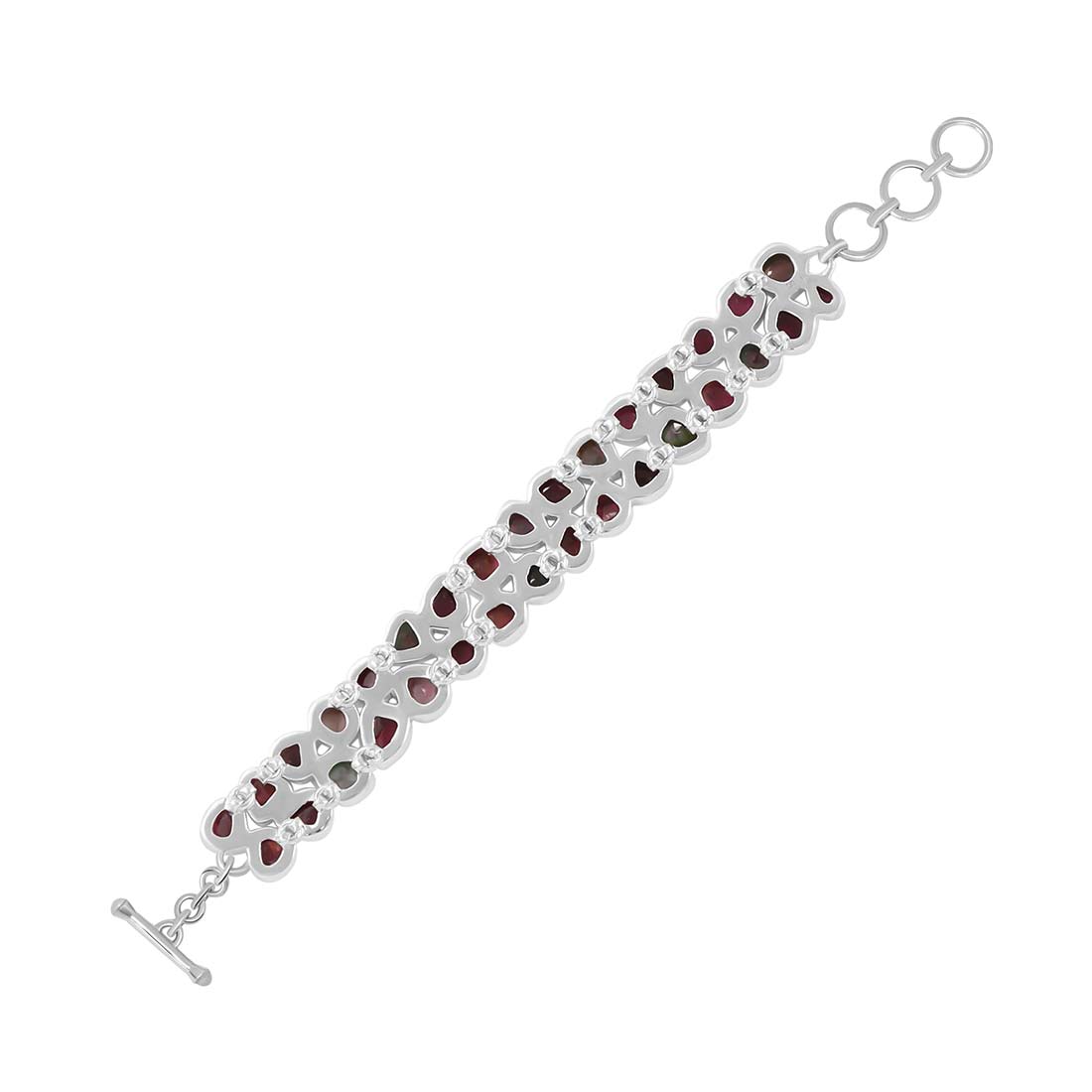 Tourmaline Slice Bracelet-(TRM-B-2)