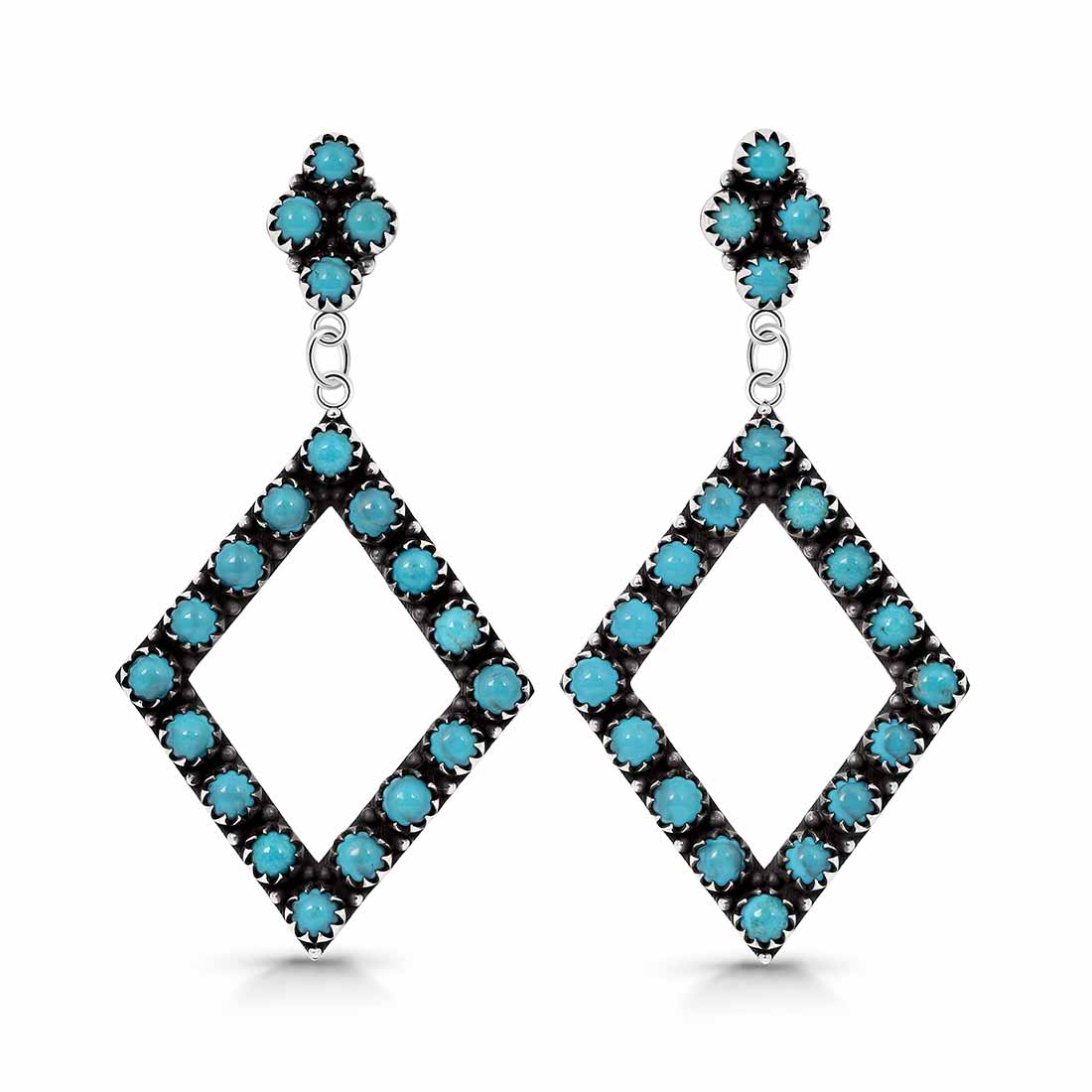 Turquoise Earring-(TRQ-SE-746.)