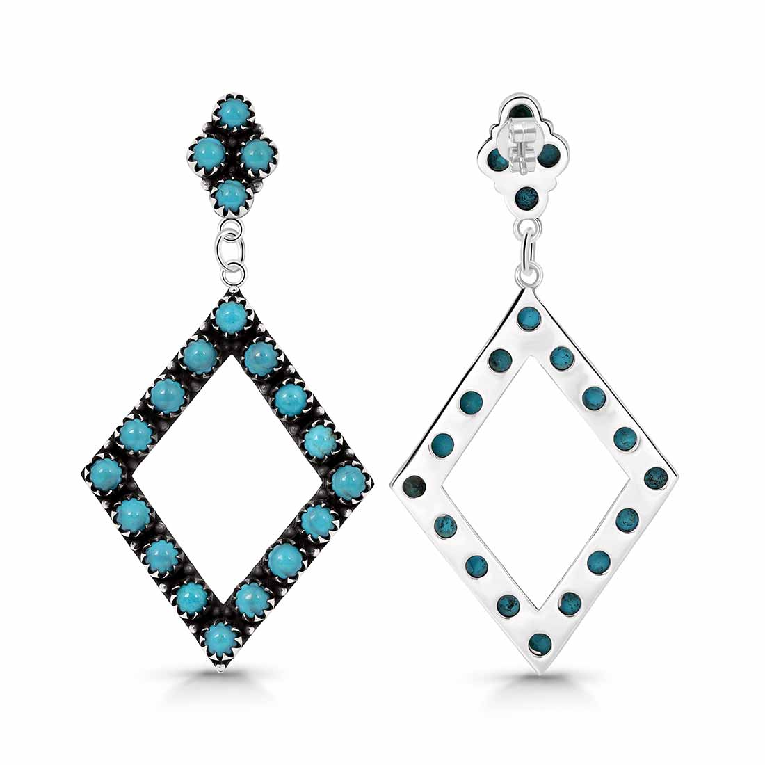 Turquoise Earring-(TRQ-SE-746.)